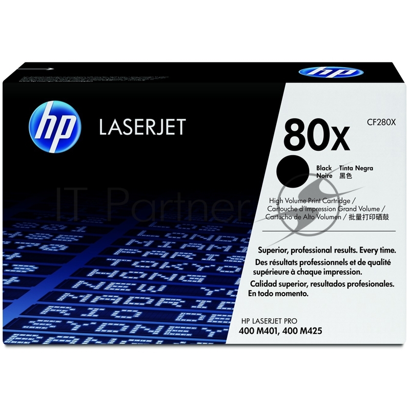 Расходные материалы HP CF280X Картридж,Black{LaserJet Pro 400 M401/M425, Black, (6900стр.)}