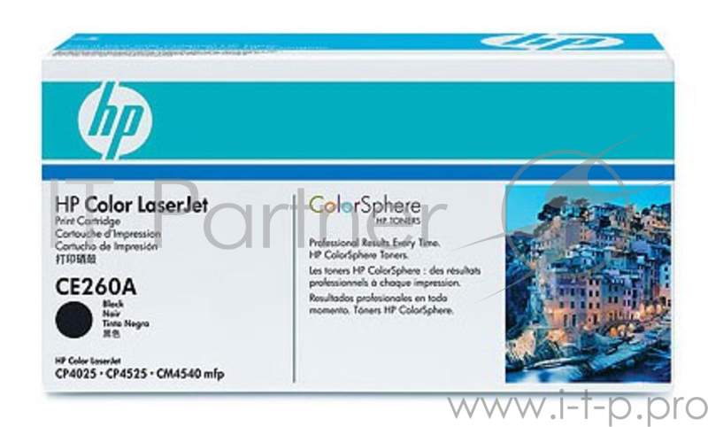 Расходные материалы HP CE260A Картридж, Black{CLJ CP4025/CP4525, Black, (8500стр.)}