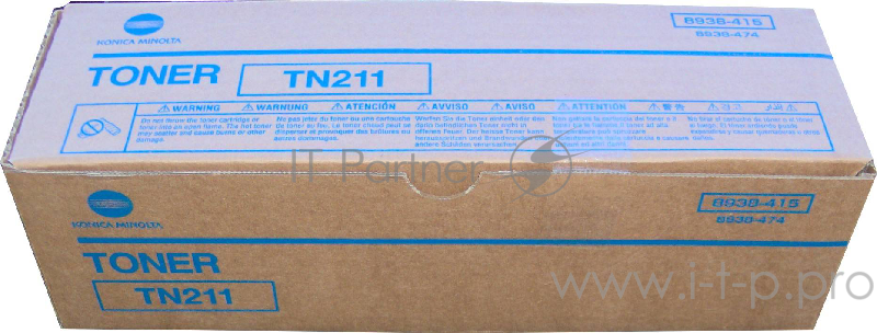 Тонер Konica-Minolta bizhub 200/222/250/282 TN-211 (о)