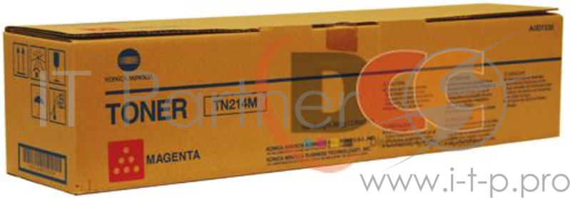 Тонер Konica-Minolta bizhub C200 красный TN-214M (o)