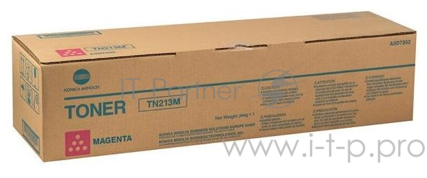 Тонер Konica-Minolta bizhub C203/253 красный TN-213M (o)