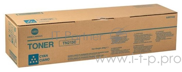Тонер Konica-Minolta bizhub C203/253 синий TN-213C (o)