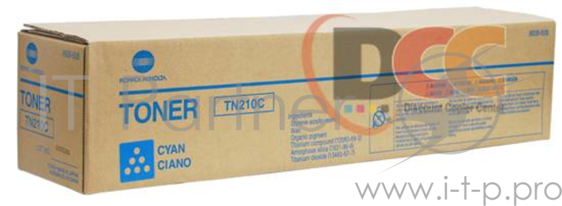 Тонер Konica-Minolta bizhub C250/252 синий TN-210C (o)