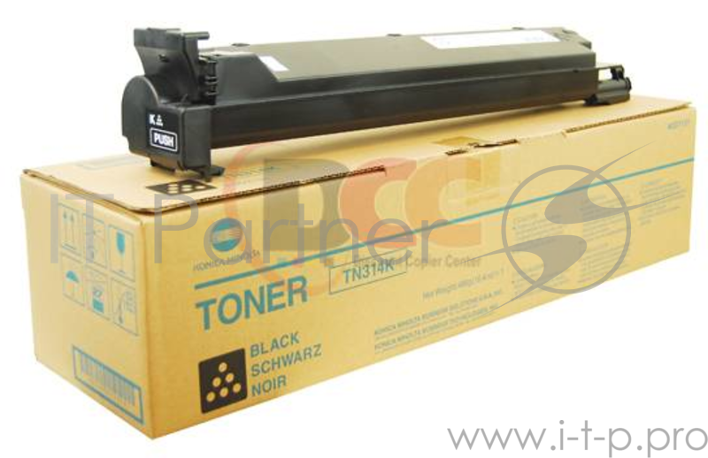 Тонер Konica-Minolta bizhub C353/353P черный TN-314K (o)