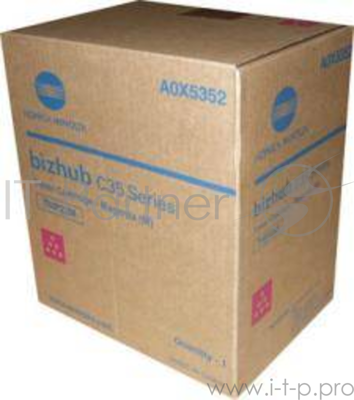 Тонер Konica-Minolta bizhub C35/C35P красный TNP-22M