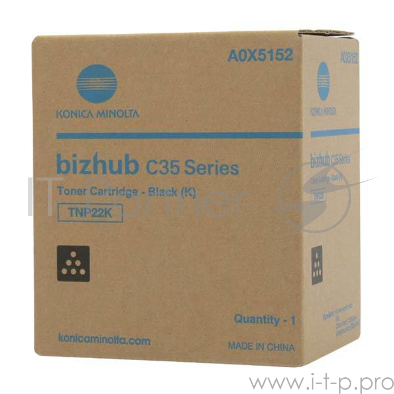 Тонер Konica-Minolta bizhub C35/C35P черный TNP-22K