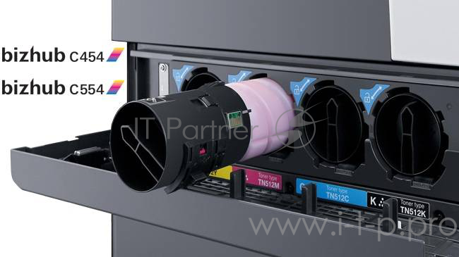 Тонер Konica-Minolta bizhub C454/554 желтый TN-512Y (o)