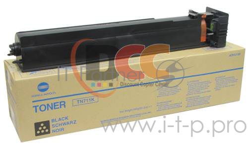 Тонер Konica-Minolta bizhub C654/754/Pro C754 черный TN-711K