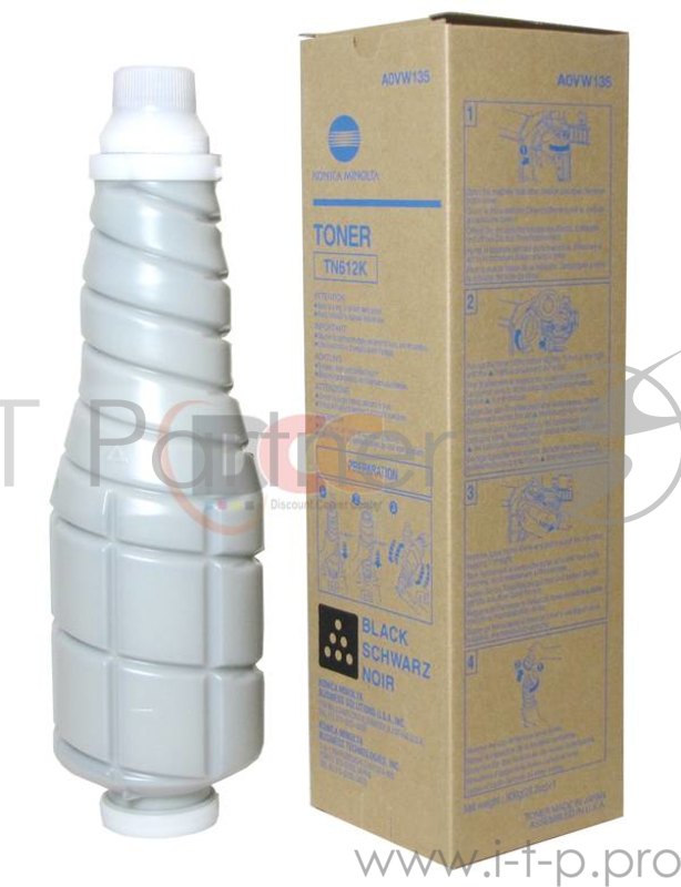 Тонер Konica-Minolta bizhub Pro C5501/6501 черный TN-612K