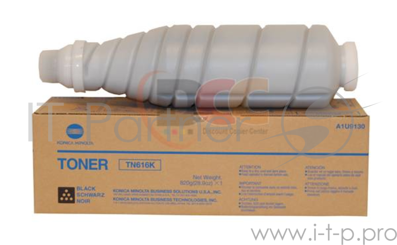 Тонер Konica-Minolta bizhub Pro C6000/7000 черный TN-616K