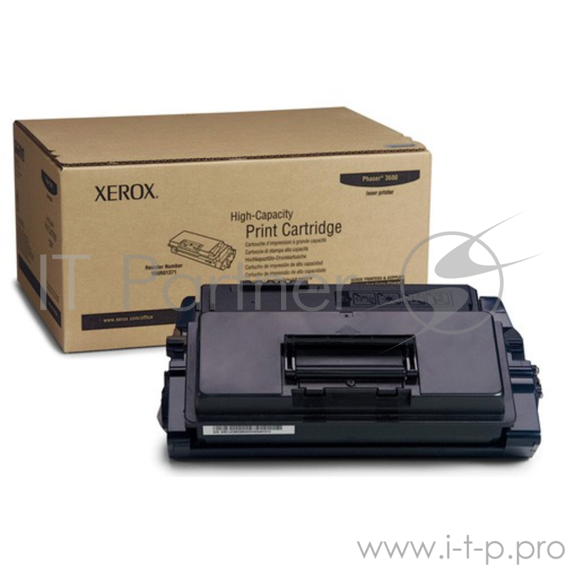 Тонер-картридж Xerox 106R01414 Black, черный, 4000 стр., для Phaser 3435 (channels)