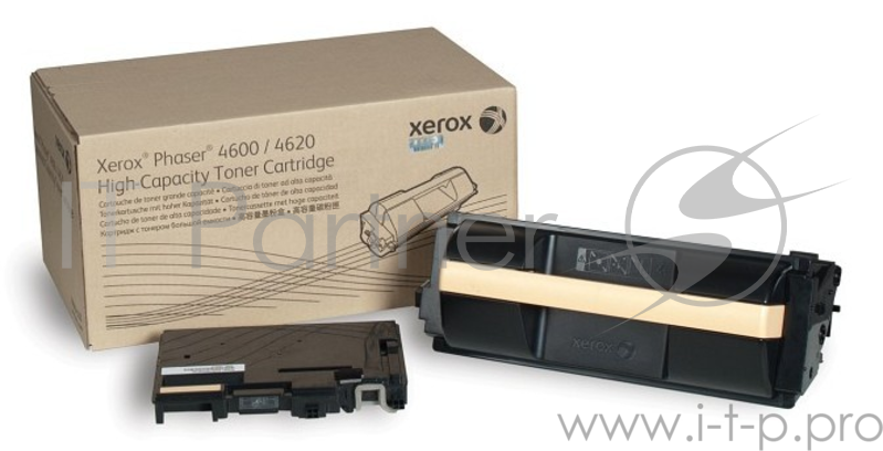 Тонер-картридж XEROX 106R01536 черный,black (30000 стр) Phaser 4600/4620 (Channels)