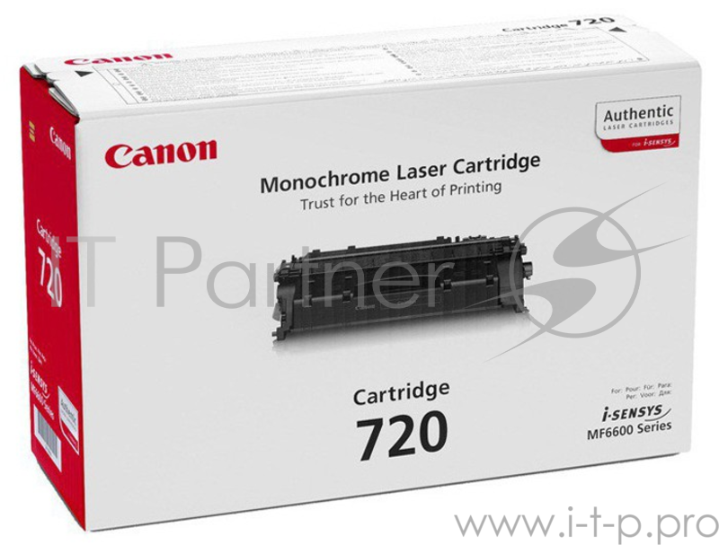 Тонер-картридж Canon 720 (2617B002) Black черный, 5000 стр., для i-SENSYS MF6680dn