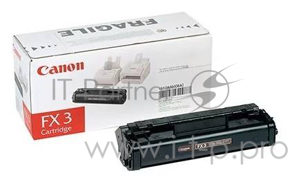 Тонер-картридж Canon FX-3 (1557A003, HP C3906A) черный для FAX L200/L240/L250/L260i/L280/L290 MultiPass L60/L90, для HP LJ 5L/6L/3100/3150 2700 стр.