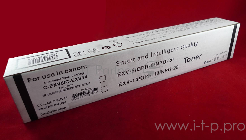 Тонер-картридж Canon C-EXV14 0384B006 черный для Canon iR2016/2018/2020/2022/2025/203 8000 стр.