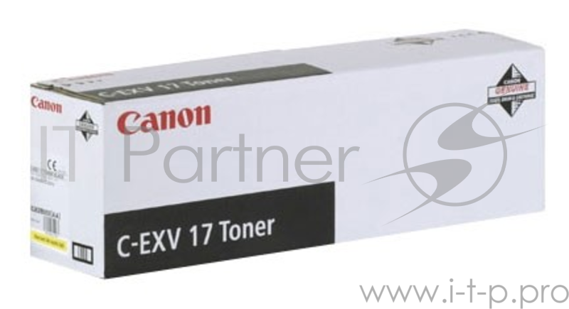 Тонер CANON C-EXV17 для iRC 4080i/4580i Yellow