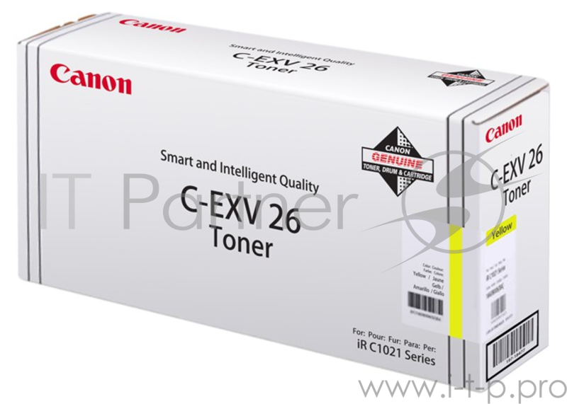 Тонер CANON C-EXV26 для iRC 1021i Yellow