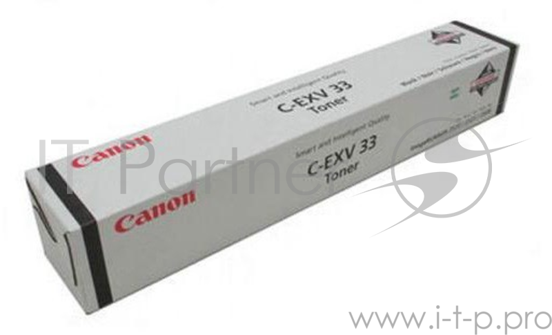 Тонер-картридж CANON C-EXV33 черный для iR 2520/2520i/2525/2525i/2530/253 14600 отпечатков