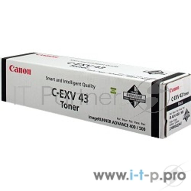 Тонер CANON C-EXV43 BK EUR для iR ADV 400i / 500i