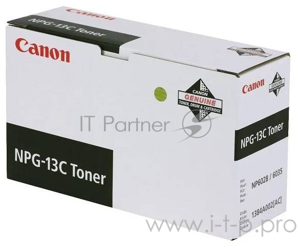 Тонер CANON NPG-13 NP 6028/6035 (туб) Canon
