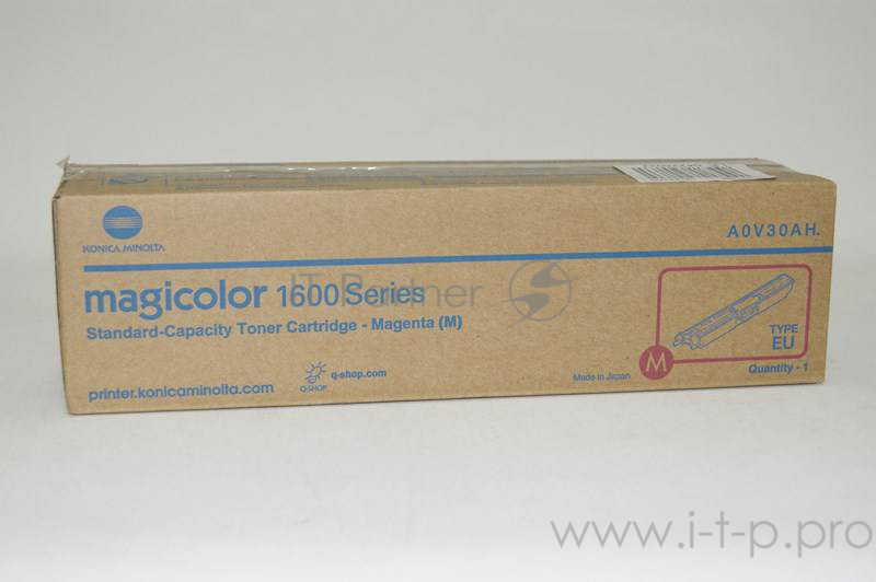 Тонер-картридж Konica-Minolta mc1600W/1650EN/1680MF/1690MF красный 1.5K