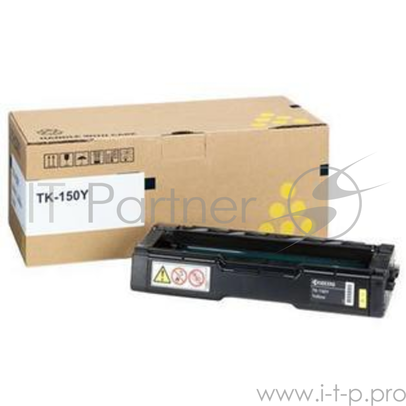Расходные материалы Kyocera-Mita TK-150Y Картридж, Yellow {FS-C1020MFP, Yellow, (6000с)}