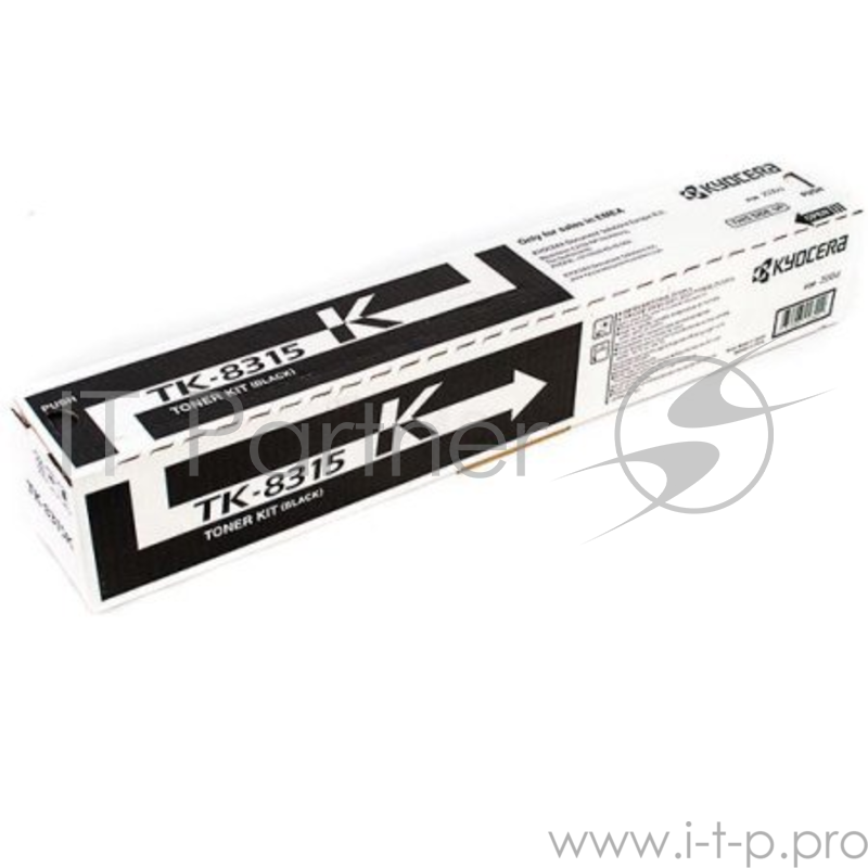Тонер-картридж Kyocera TK-8315K (1T02MV0NL0), Black черный, 12000 стр., для TASKalfa 2550ci