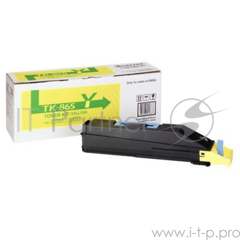 Расходные материалы Kyocera-Mita TK-865Y Картридж, Yellow {TASKalfa 250ci/300ci, Yellow, (12000стр.)}