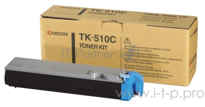Тонер картридж Kyocera TK-510C голубой для FS-C5020N/5025N/5030N