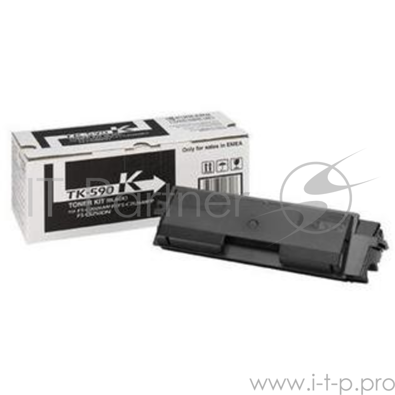 Тонер-картридж Kyocera TK-580K (1T02KT0NL0), Black черный, 3500 стр., для FS-C5150DN