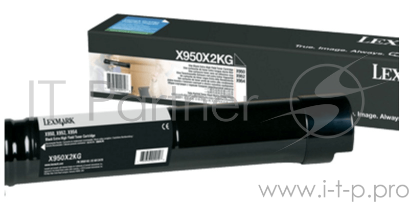 Картридж Lexmark черный LX-X950X2KG
