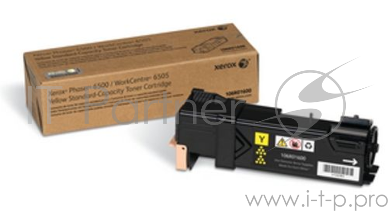 Тонер Картридж Xerox 106R01600 желтый, yellow (1000 стр) для Xerox Ph 6500/WC6505 (Channels)