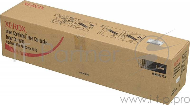 Тонер Картридж Xerox 006R01179 черный,black (11000 стр) для Xerox WC C118/M118/M118i (Channels)