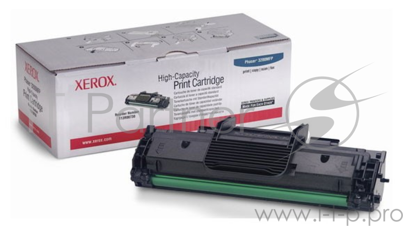 Тонер Картридж Xerox 113R00730 черный для Xerox Ph 3200 (3000стр.)