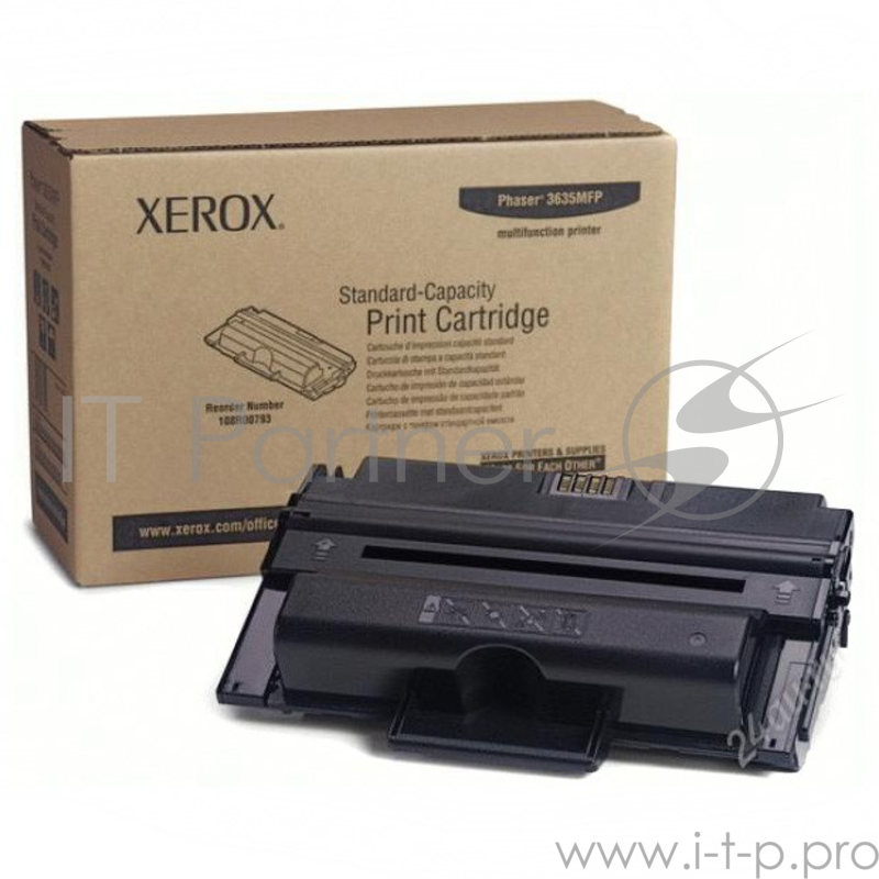 Тонер Картридж Xerox 108R00794 черный,black (5000 стр) для Xerox Phaser 3635 (Channels)
