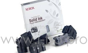 Тонер-картридж XEROX 108R00820 черный,black 6шт (14000 стр) для XEROX PHASER 8860 (Channels)