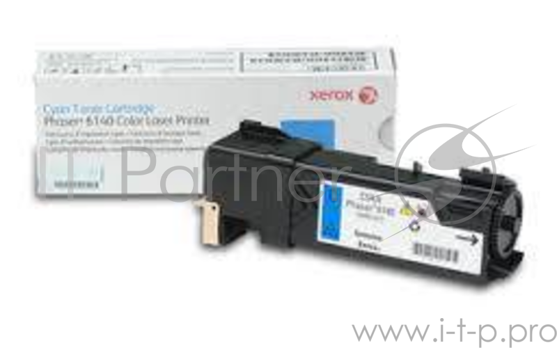 Тонер Картридж Xerox 106R01481 голубой,cyan (2000 стр.) для Phaser 6140 (Channels)