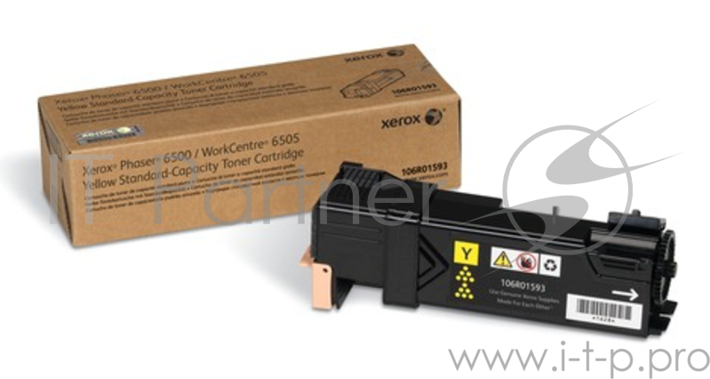 Тонер Картридж Xerox 106R01604 черный,black (3000 стр) для Xerox Ph 6500/WC 6505 (Channels)