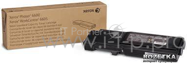 Тонер XEROX 106R02252 черный,black (3000 стр) для XEROX Phaser 6600/WC 6605 (Channels)