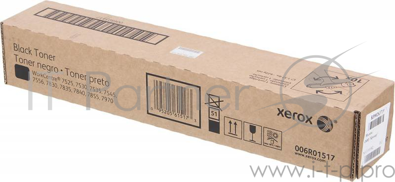 Тонер Картридж Xerox 006R01517 черный для Xerox WC7545/7556 (26000стр.)