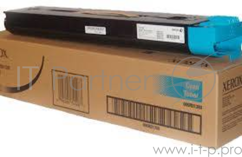 Тонер-картридж Xerox 006R01380 Cyan голубой, 22000 стр., для Xerox DC700/X700i/C75