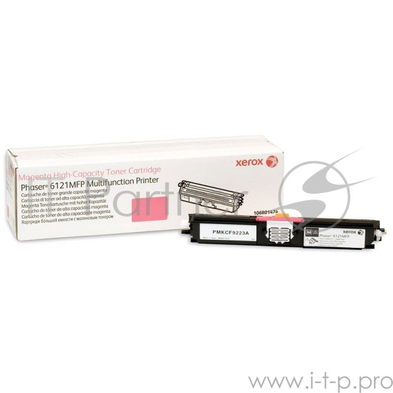 Принт-картридж XEROX 106R01474 пурпурный,magenta (2500 стр.) для Phaser 6121MFP (Channels)