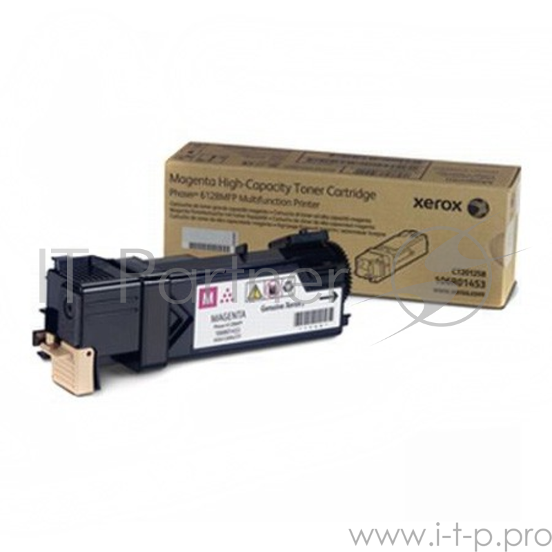 Расходные материалы XEROX 106R01457 Пурпурный, Magenta (2500 стр) для Phaser 6128 MFP (Channels)