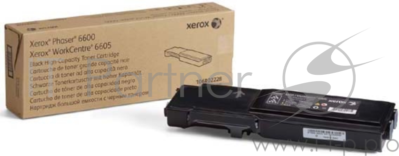 Тонер-картридж Xerox 106R02236 черный, black (8000 стр) для Xerox Phaser 6600/WC 6605 (Channels)