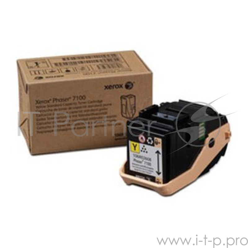 Тонер-картридж Xerox 106R02606 Cyan голубой, 4500 стр., для Phaser 7100 (Channels)