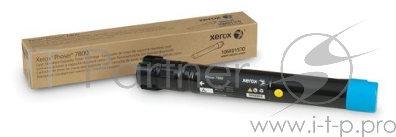 Тонер-картридж Xerox 106R01570 голубой,cyan (17200 стр.) для Phaser 7800 (Channels)
