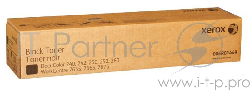 Тонер Картридж Xerox 006R01449 черный x2уп. для Xerox DC 240/242/250/252/WC 7655/7665 (60000стр.)
