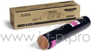 Тонер Картридж Xerox 106R01161 пурпурный,magenta (25000 стр.) для Phaser 7760 (Channels)