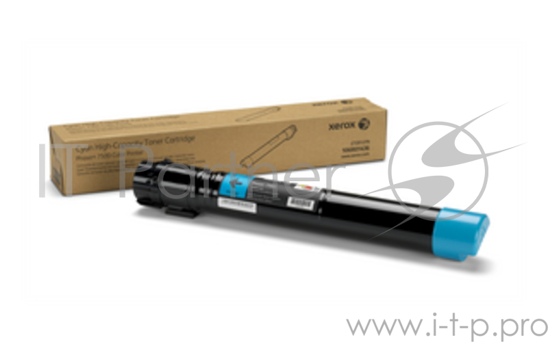Тонер-картридж XEROX 106R01443 голубой,cyan (17800 стр.) для Phaser 7500 (Channels)