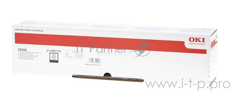 Тонер-картридж Oki C9655 22.5K (black)